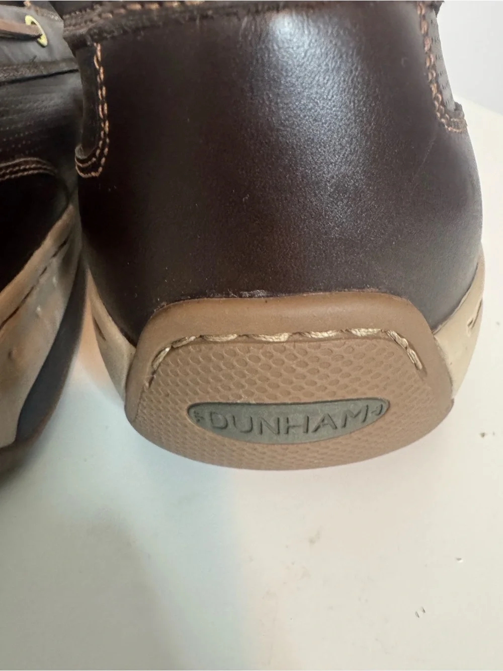 Dunham Men's Waterford Tan Slip-On Boat Shoes CH0503 men 17 extra wide